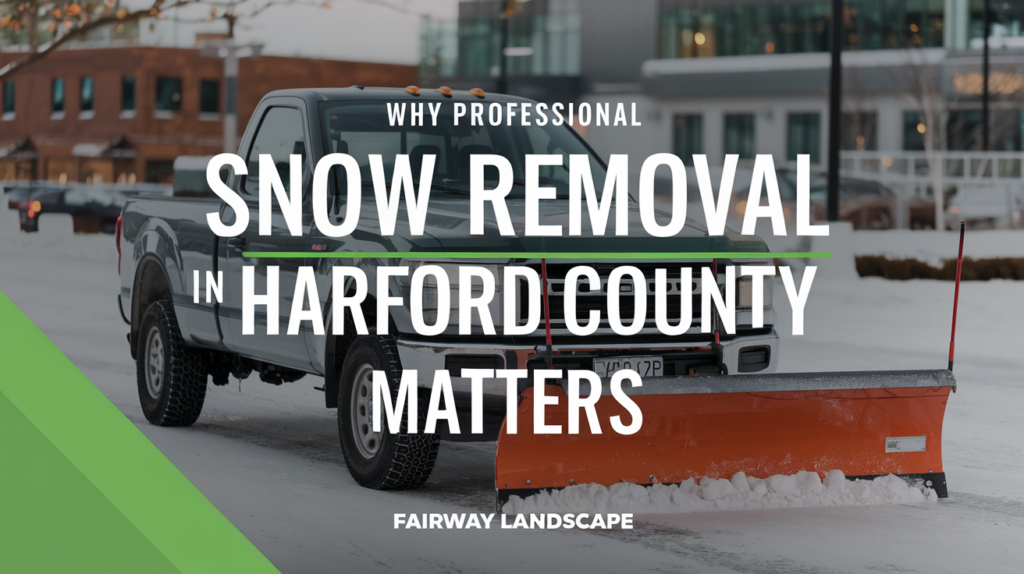 Why Professional Snow Removal in Harford County Matters