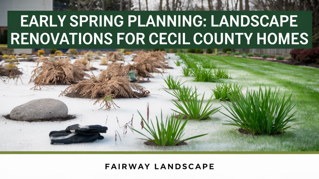 Early Spring Planning Landscape Renovations for Cecil County Homes